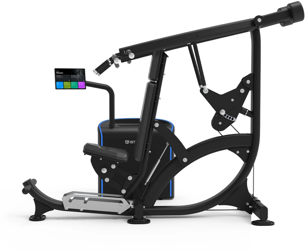 Prensa dual pecho/hombro premium I-Strength